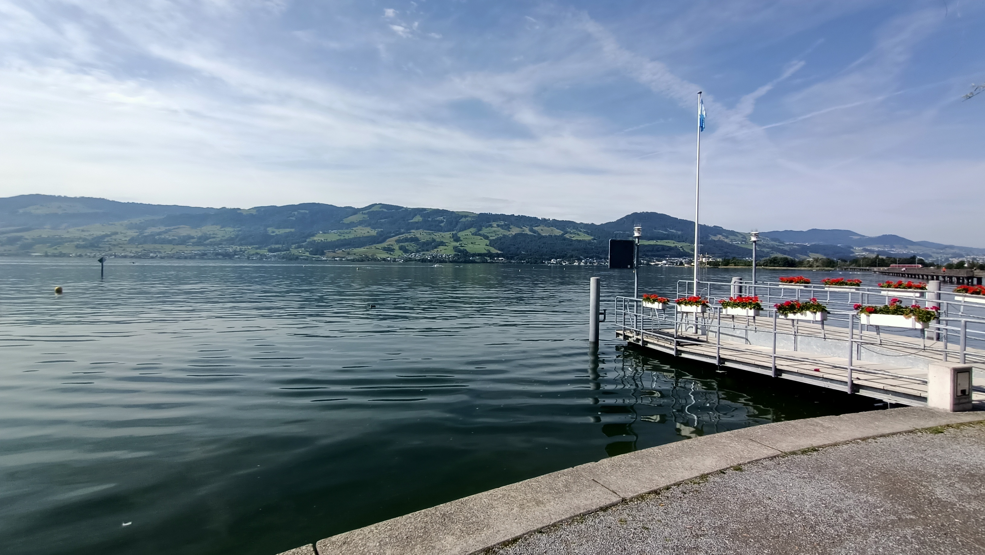 The lake of Zurich by Rapperswil